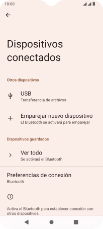 Pulsa Emparejar nuevo dispositivo.