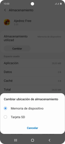 Pulsa Tarjeta SD.
