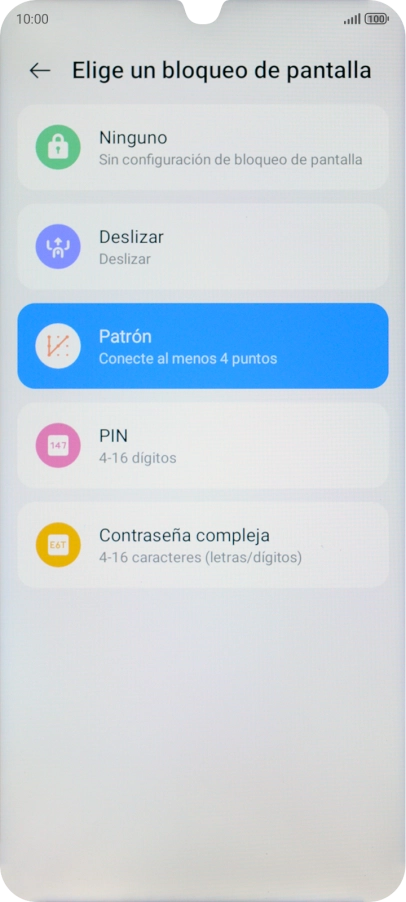 Pulsa Ninguno.