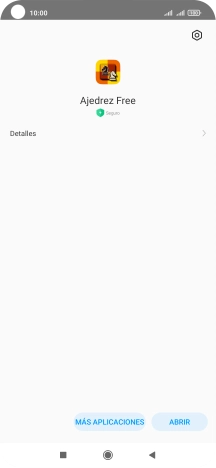 Pulsa la tecla de inicio para terminar y regresar a la pantalla de inicio.