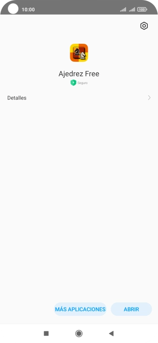 Pulsa la tecla de inicio para terminar y regresar a la pantalla de inicio.