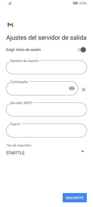 Pulsa el indicador junto a 