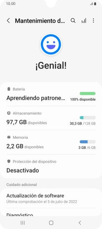 Pulsa Batería.