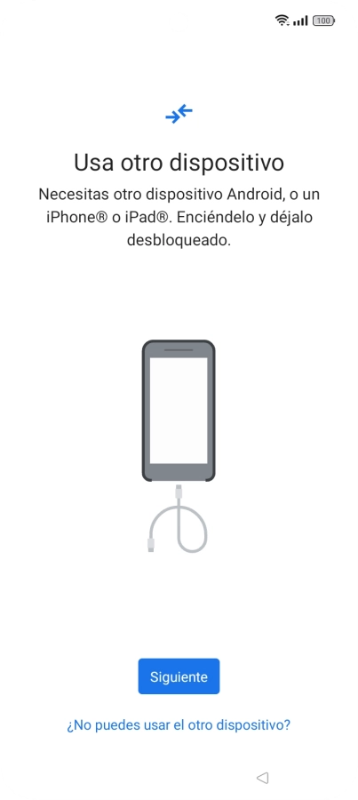 Pulsa Siguiente.