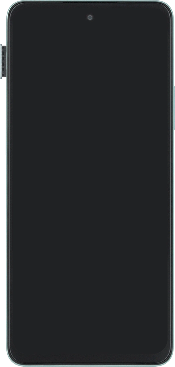 Retira el contenedor de tarjetas del teléfono.