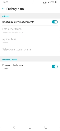 Pulsa la tecla de inicio para terminar y regresar a la pantalla de inicio.