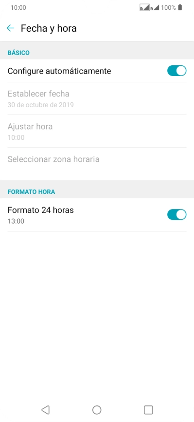 Pulsa la tecla de inicio para terminar y regresar a la pantalla de inicio.