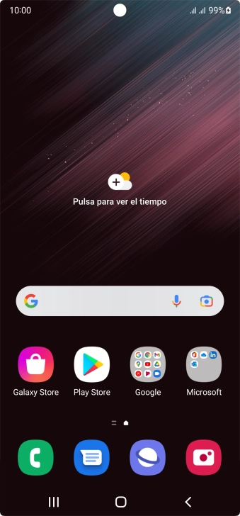 Cuando el icono de carga de batería aparece en la pantalla, el teléfono se está cargando.