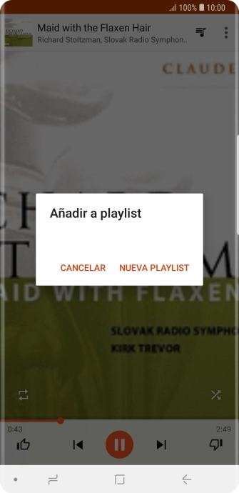 Pulsa NUEVA PLAYLIST.