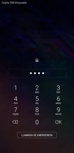 Si lo solicita el teléfono, introduce el código PIN y pulsa OK.
