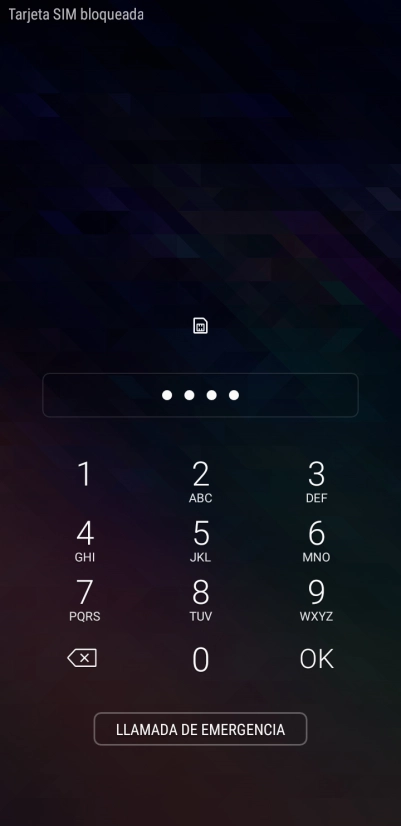 Si lo solicita el teléfono, introduce el código PIN y pulsa OK.