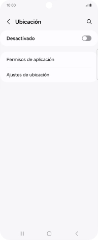 Pulsa el indicador para activar o desactivar la función.