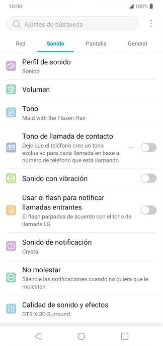 Pulsa la tecla de inicio para terminar y regresar a la pantalla de inicio.