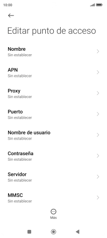 Pulsa Nombre.