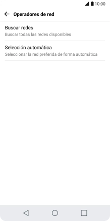 Pulsa Selección automática.