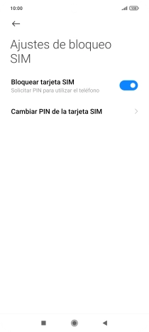 Pulsa el indicador junto a 