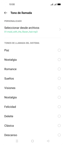 Pulsa la tecla de inicio para terminar y regresar a la pantalla de inicio.