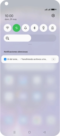 Pulsa UI del siste....