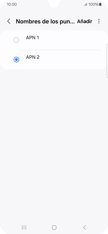 Pulsa la tecla de inicio para terminar y regresar a la pantalla de inicio.