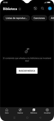 Pulsa la lista desplegable.