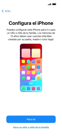 Pulsa Para mí.