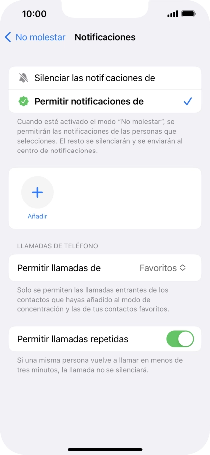 Pulsa la flecha hacia la izquierda.