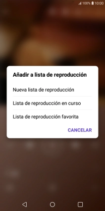 Pulsa Nueva lista de reproducción.