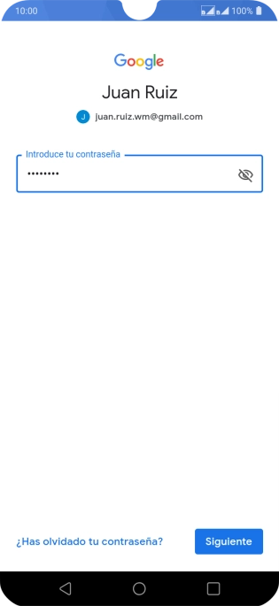 Pulsa Siguiente.