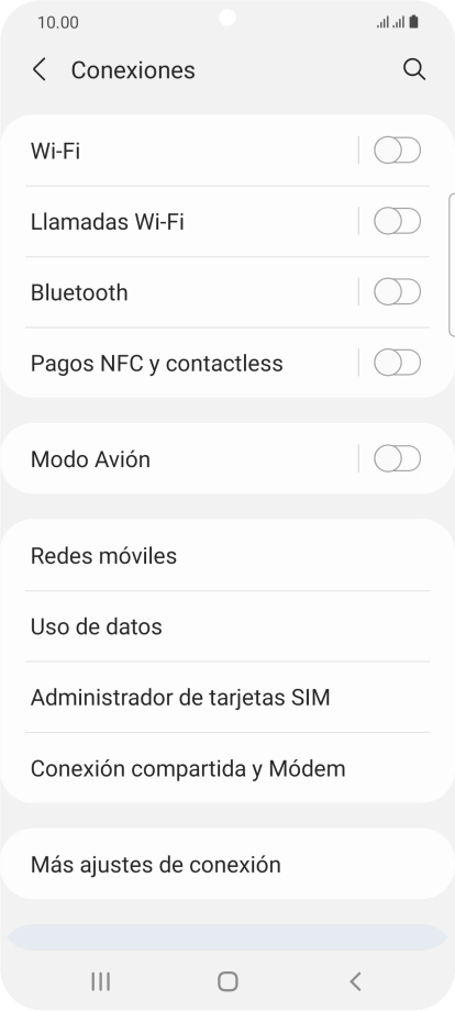 Pulsa Wi-Fi.