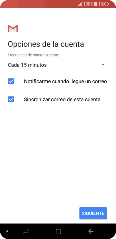 Pulsa la lista desplegable bajo 