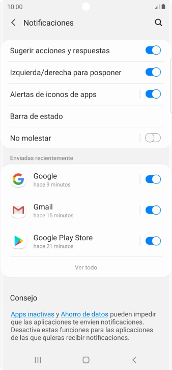 Pulsa Ver todo.