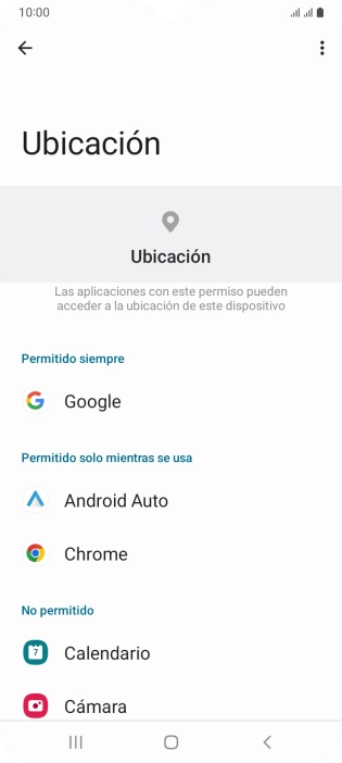 Pulsa la app deseada.