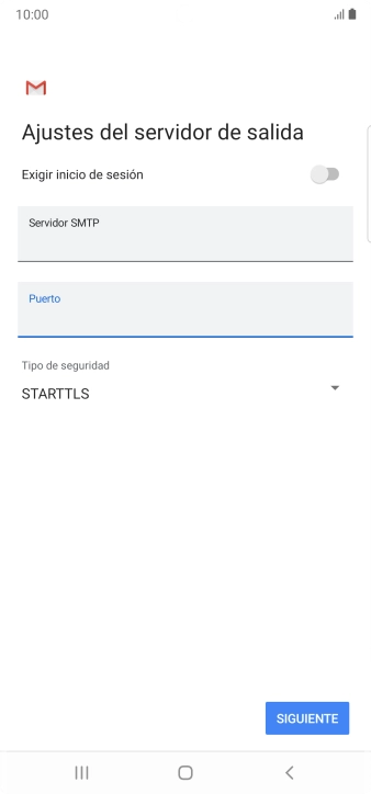Pulsa la lista desplegable bajo 