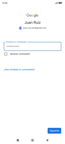 Pulsa Siguiente.