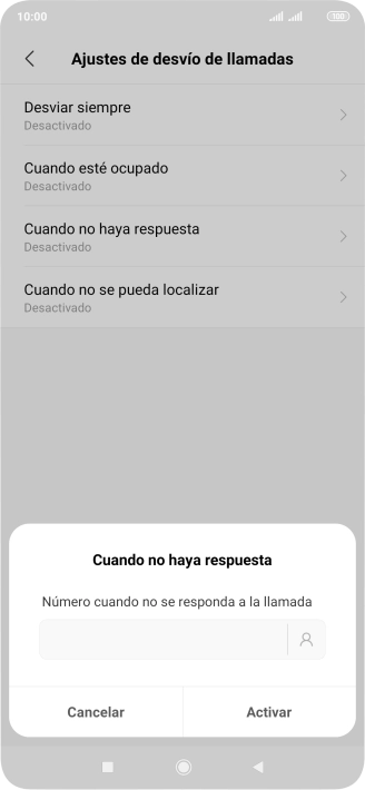 Introduce +34600132000 y pulsa Activar.