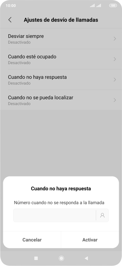 Introduce +34600132000 y pulsa Activar.