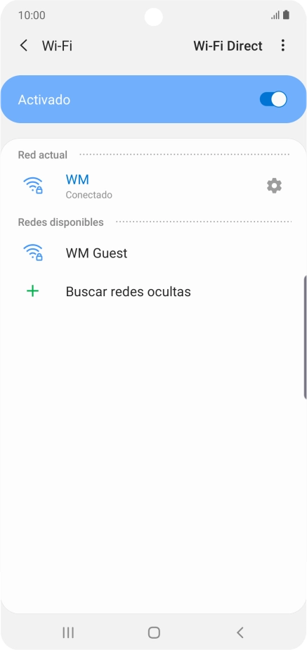 Pulsa la tecla de inicio para terminar y regresar a la pantalla de inicio.