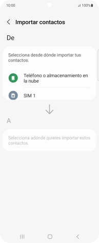 Pulsa el nombre de la tarjeta SIM.