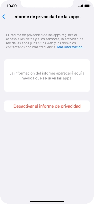 Desliza el dedo hacia arriba desde la parte inferior de la pantalla para terminar y volver a la pantalla de inicio.