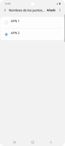 Pulsa la tecla de inicio para terminar y regresar a la pantalla de inicio.