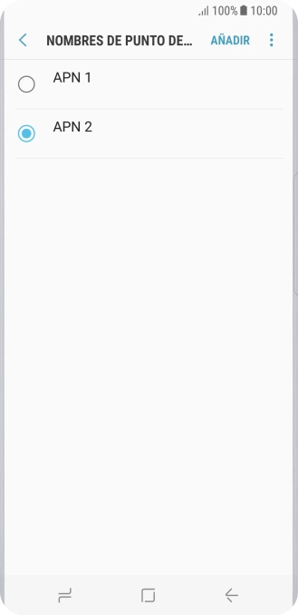 Pulsa la tecla de inicio para terminar y regresar a la pantalla de inicio.