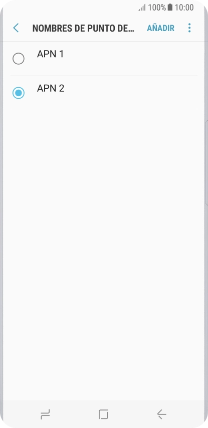 Pulsa la tecla de inicio para terminar y regresar a la pantalla de inicio.