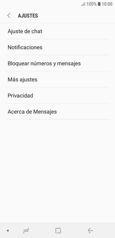 Pulsa Más ajustes.
