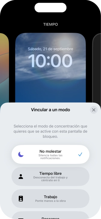 Pulsa el icono de cerrar.