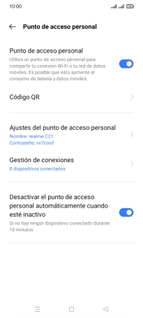 Pulsa la tecla de inicio para terminar y regresar a la pantalla de inicio.