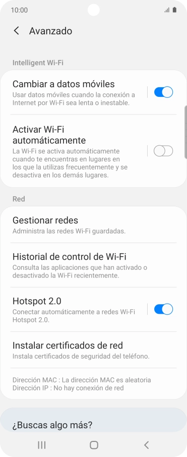 Pulsa el indicador junto a 