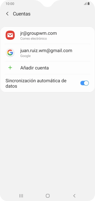 Pulsa el indicador junto a 