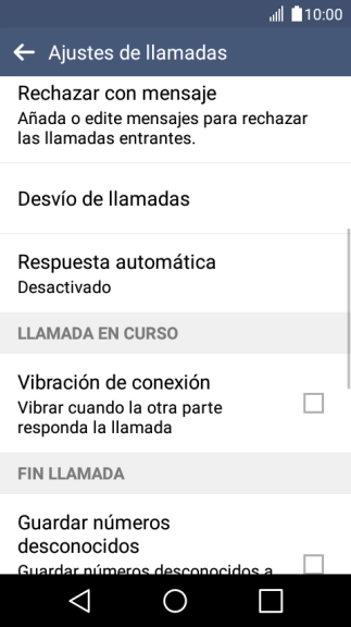 Pulsa Desvío de llamadas.