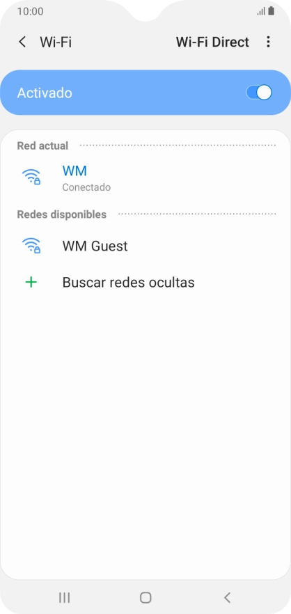 Pulsa la tecla de inicio para terminar y regresar a la pantalla de inicio.