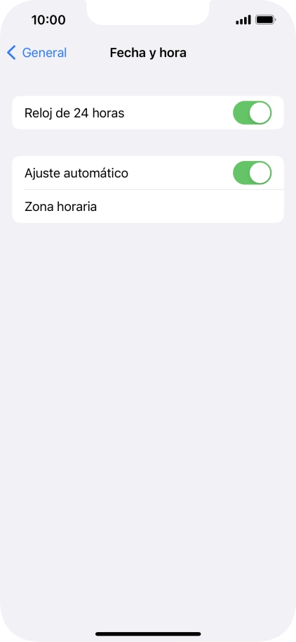 Desliza el dedo hacia arriba desde la parte inferior de la pantalla para terminar y volver a la pantalla de inicio.